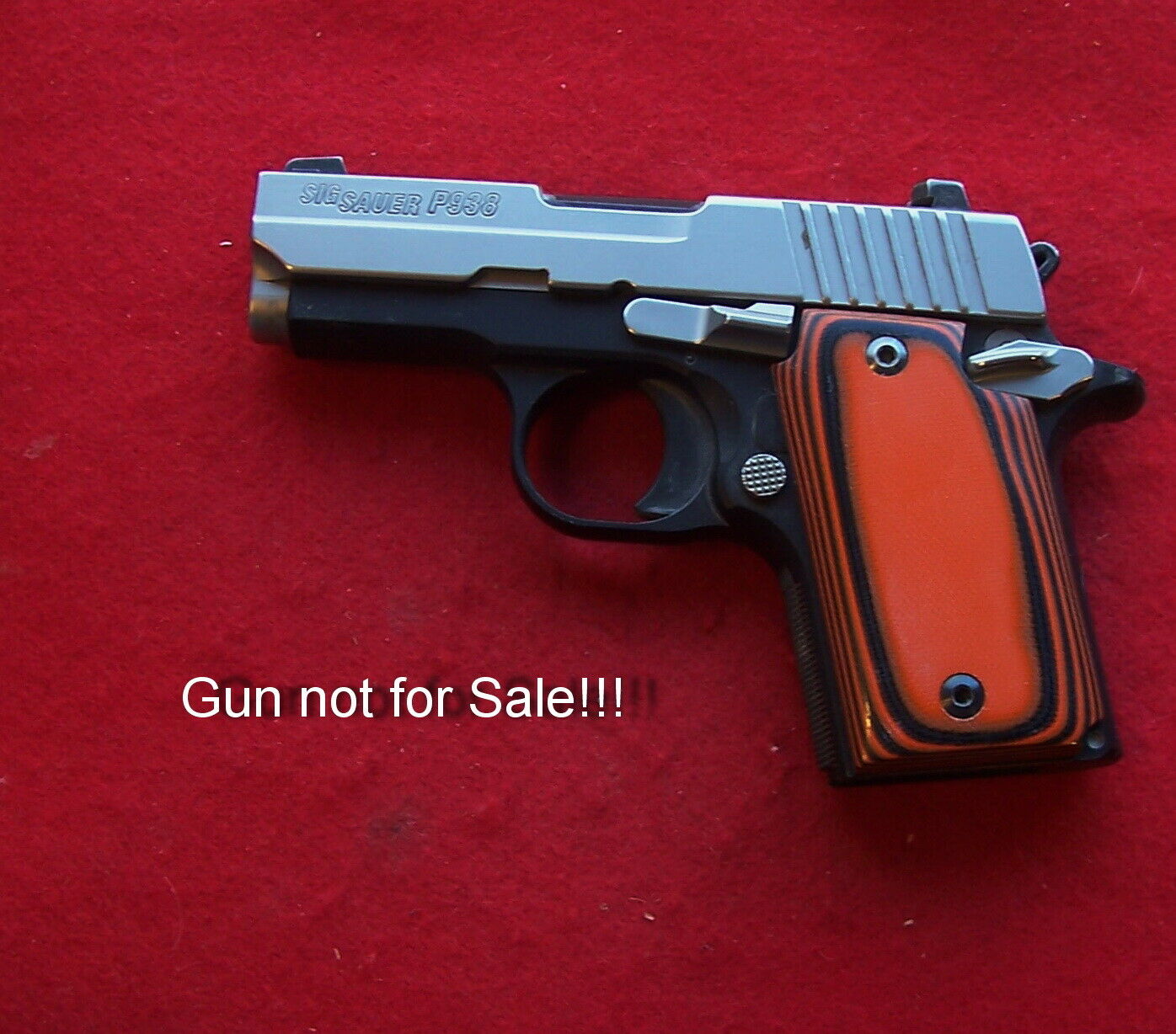 SIG P238 SIG P938 Pistol Gun Grip G10 Starburst SIG SAUER Made in USA 